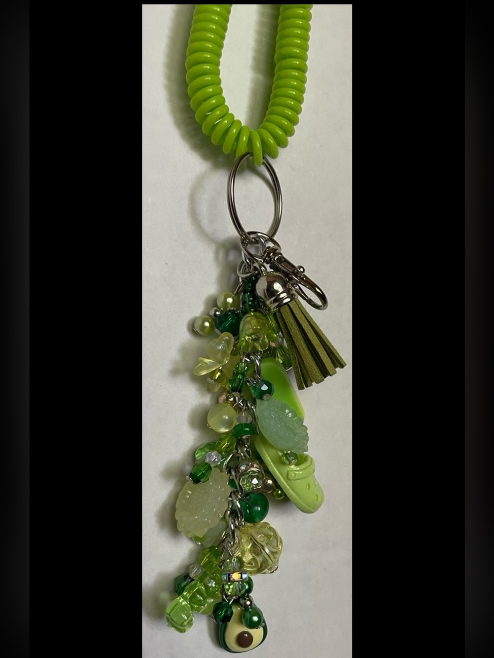 Green Charm Keychain/Purse Flair
